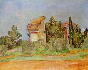 Paul Cezanne Taubenschlag bei Montbriant oil painting on canvas